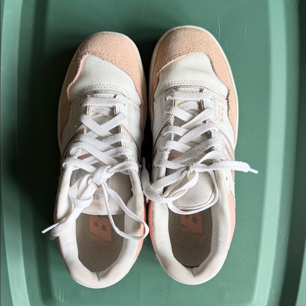 Women’s Pink & White Casual Sneakers